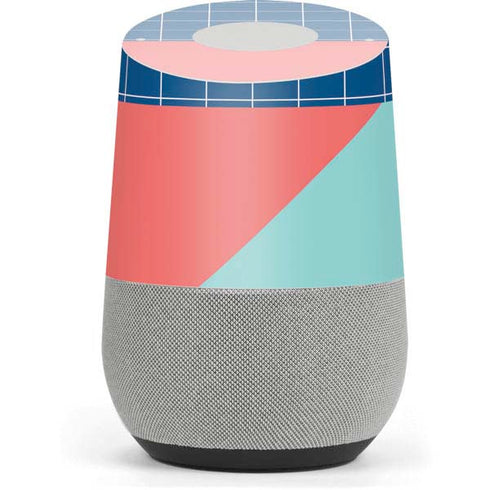 Checkered Split Google Home Skin